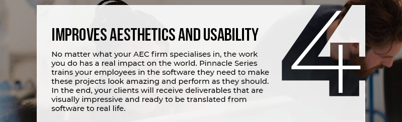 Improves aesthetics and usability